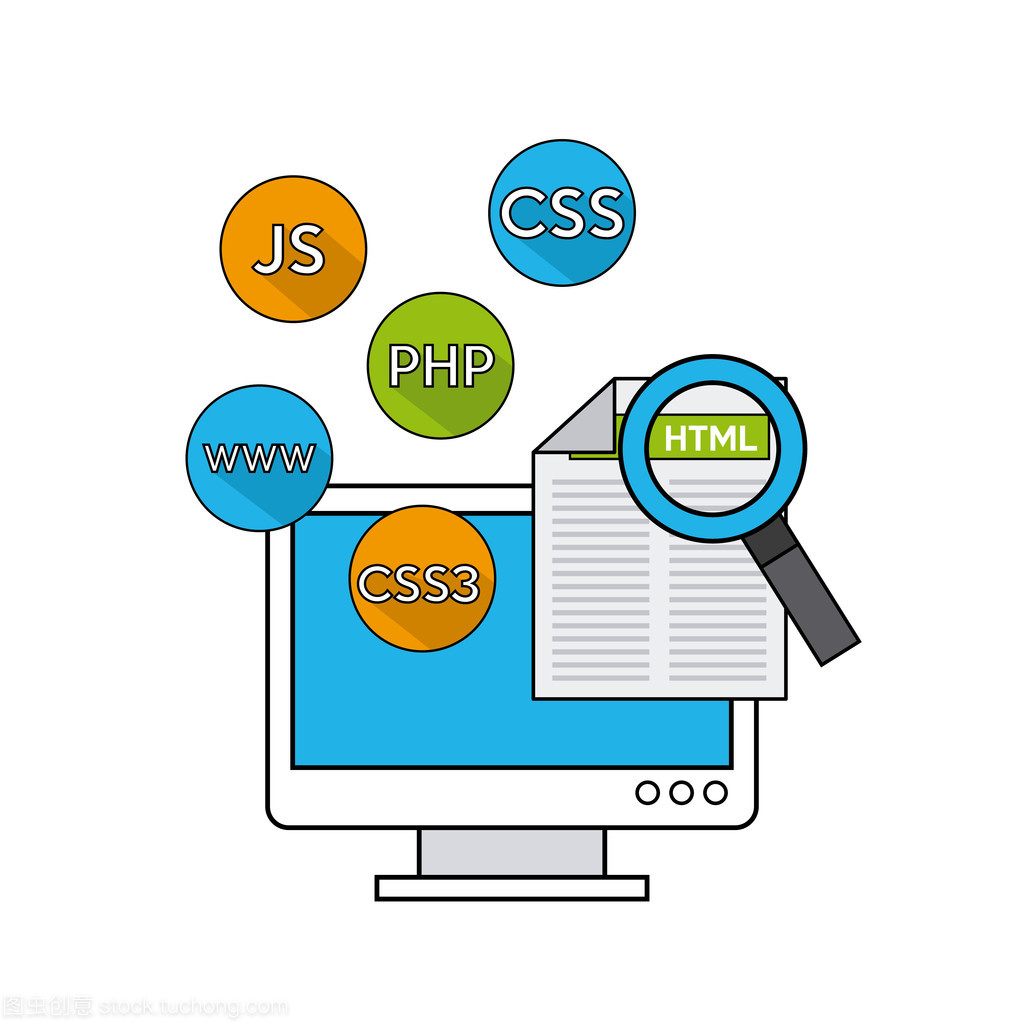 軟件編程語(yǔ)言圖標(biāo) 無(wú)聲的視覺(jué)語(yǔ)言與品牌標(biāo)識(shí)